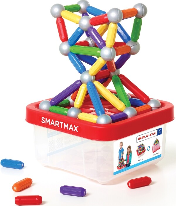 SmartMax Build XXL 70-teilig - Magnetspiel in Kunststoffbox