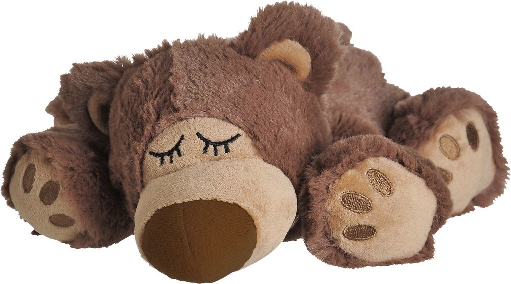 Warmies 1058 - Sleepy Bear braun Wärmestofftier