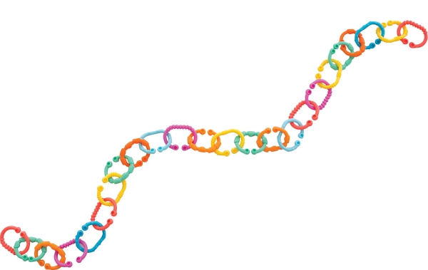 Playgro Kinderwagenkette Loopy Links 24 Teilig Spielware