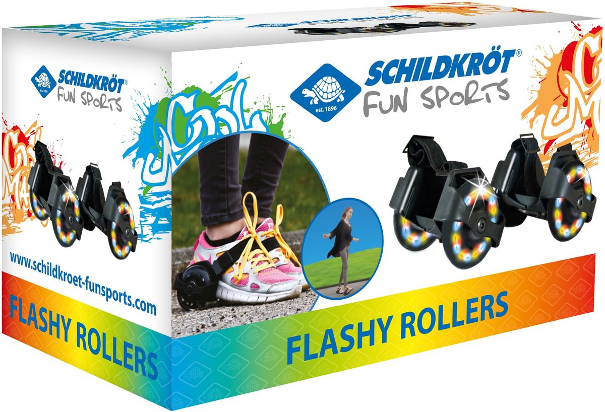 Streetsurfing, Unisex, Rollschuhe, Flashy Rollers (One Size), Schwarz - Image 5
