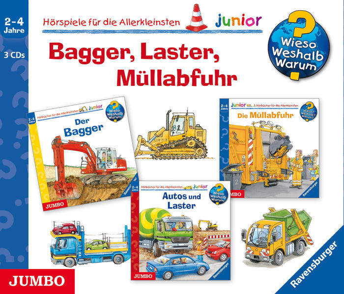 Image of Bagger Laster Müllabfuhr