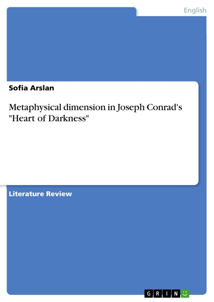 Metaphysical dimension in Joseph Conrad‘s Heart of Darkness