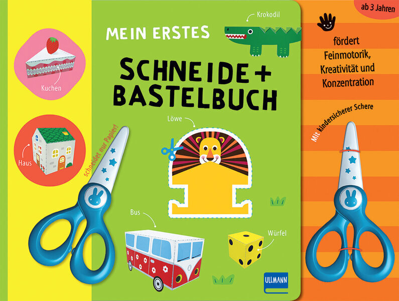 Image of Mein erstes Schneide + Bastelbuch m. kindersicherer Schere