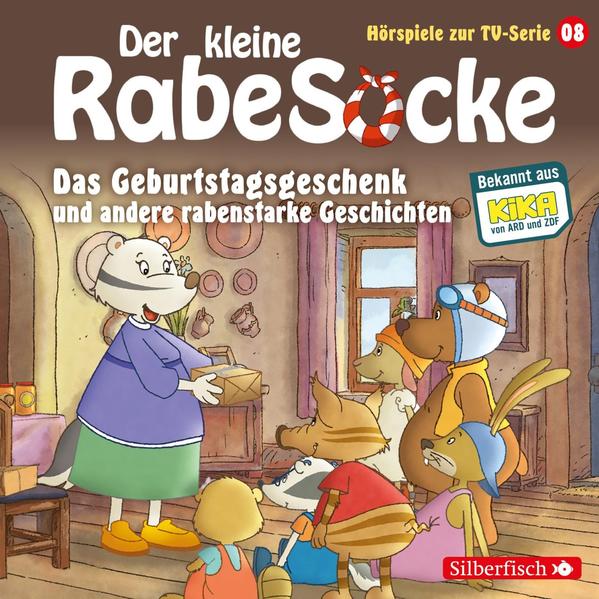 Image of Das Geburtstagsgeschenk Das Superfernrohr Der Erfinderwettbewerb (Der kleine Rabe Socke - Hörspiel