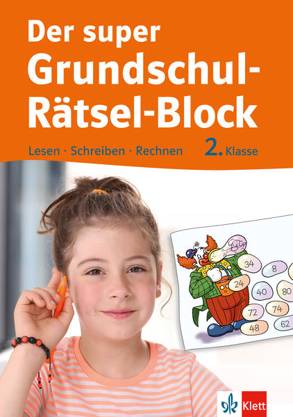 Image of Klett Der super Grundschul-Rätsel-Block 2. Klasse