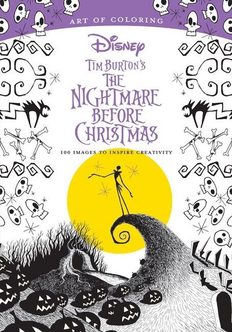 Art of Coloring: Tim Burton‘s the Nightmare Before Christmas