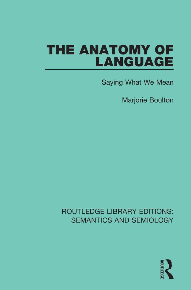 The Anatomy of Language