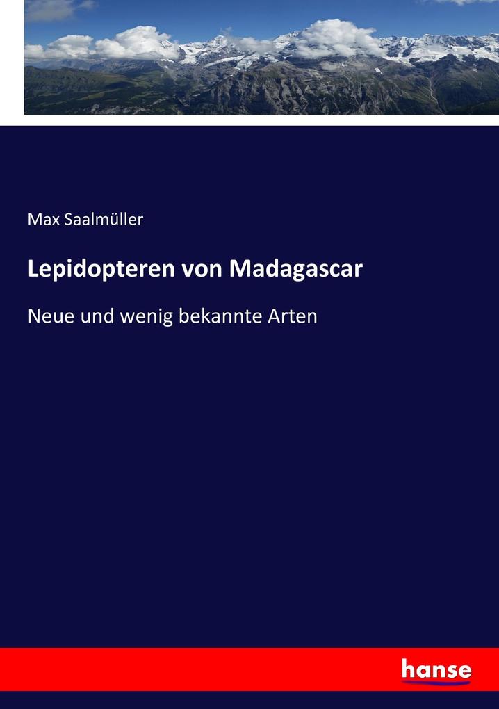 Lepidopteren von Madagascar