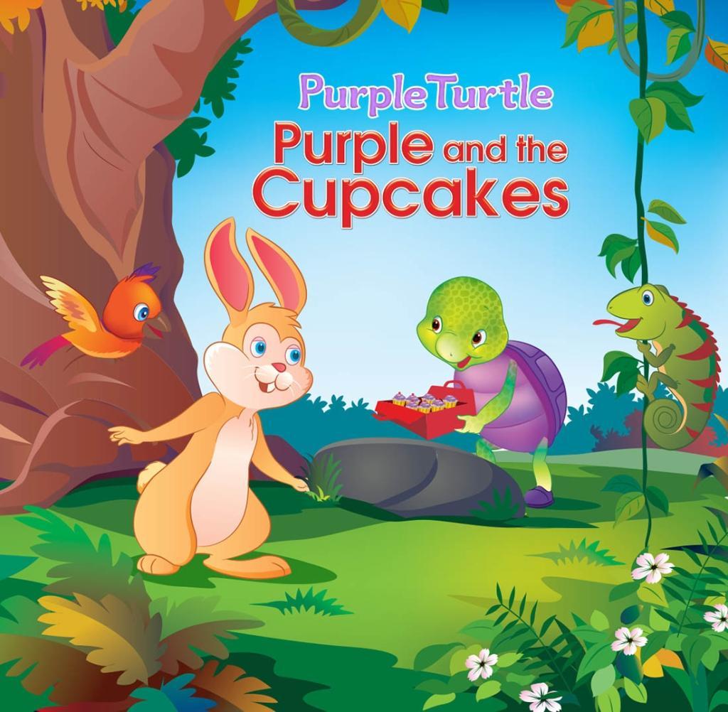 Purple Turtle - Purple and the Cupcakes