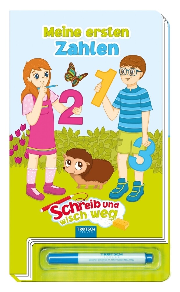 Image of Schreib und wisch weg - Meine ersten Zahlen m. Stift