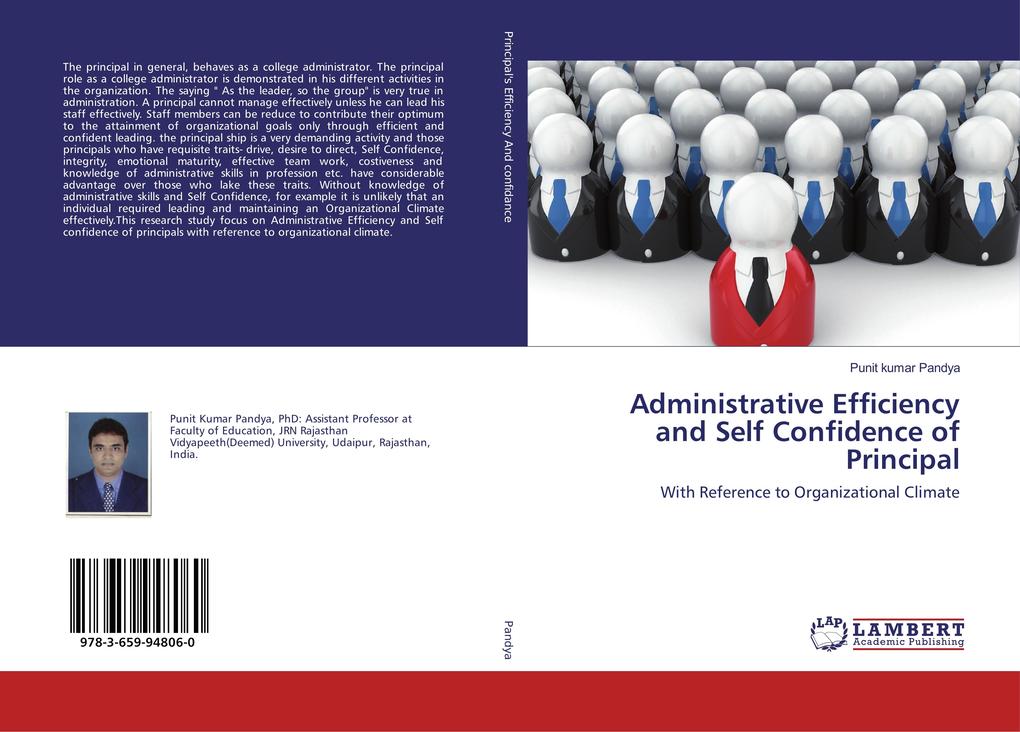 Administrative Efficiency and Self Confidence of Principal