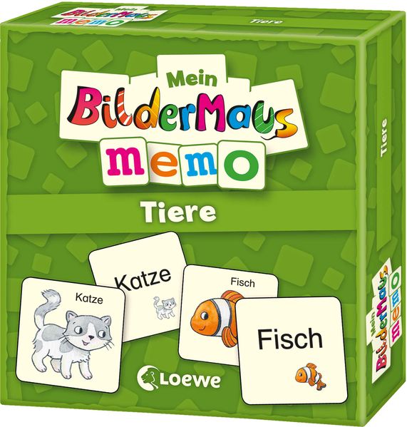 Mein Bildermaus-Memo - Tiere (Kinderspiel)
