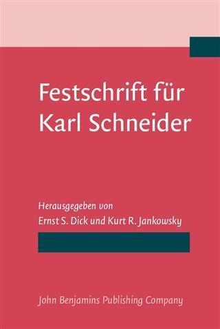 Festschrift für Karl Schneider