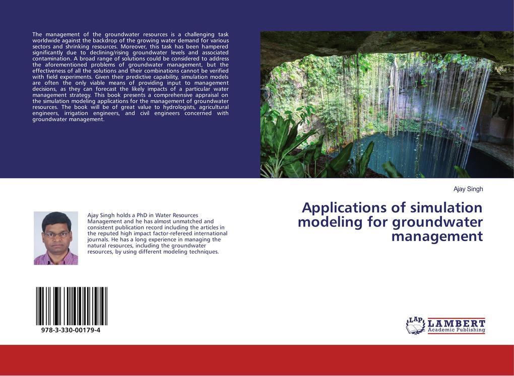 Applications of simulation modeling for groundwater management