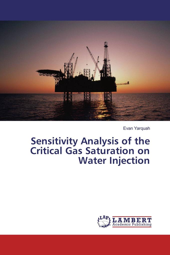 Sensitivity Analysis of the Critical Gas Saturation on Water Injection