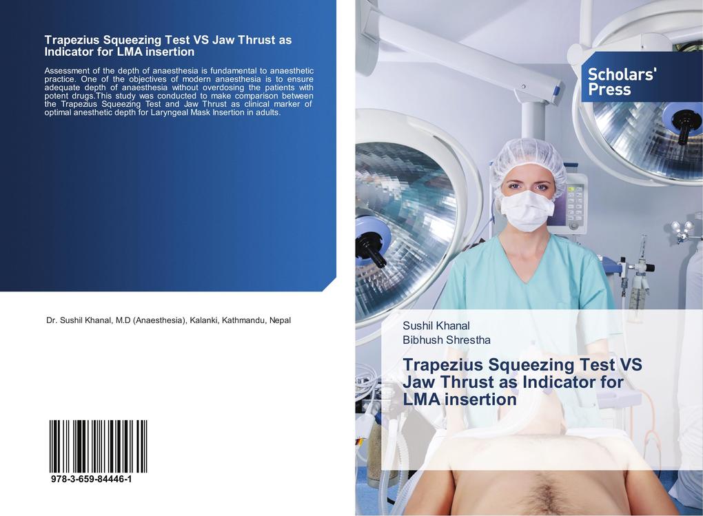 Trapezius Squeezing Test VS Jaw Thrust as Indicator for LMA insertion