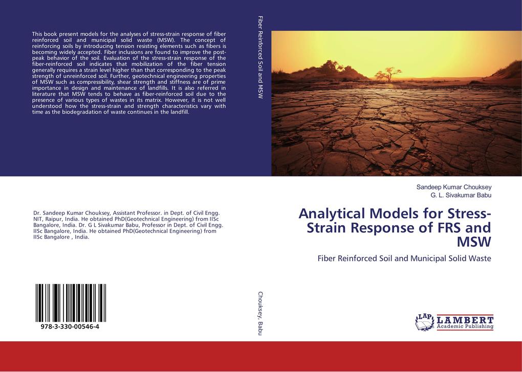Analytical Models for Stress-Strain Response of FRS and MSW