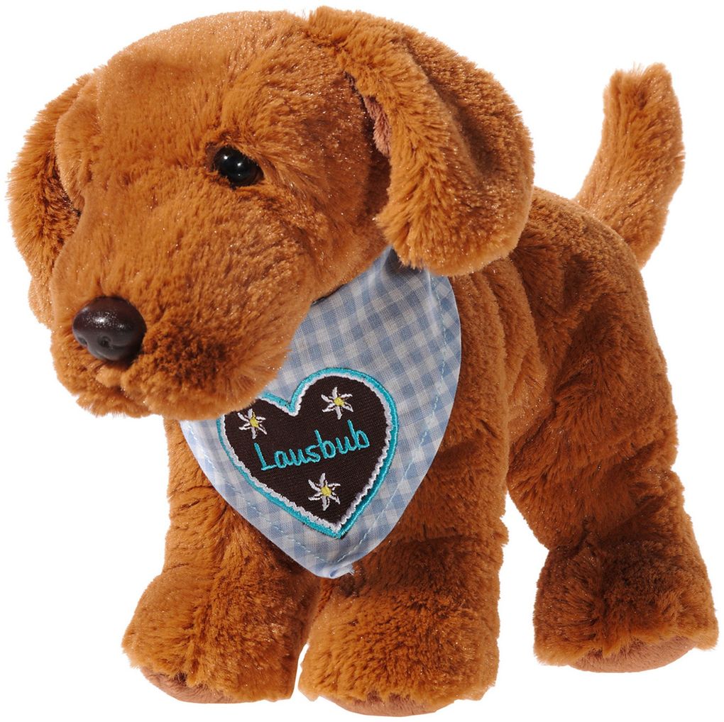 Heunec - Friends4ever - Hund mit Halstuch blau Lausbub