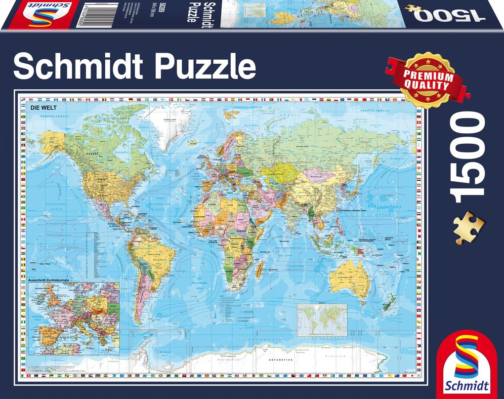 Die Welt 1.500 Teile Puzzle