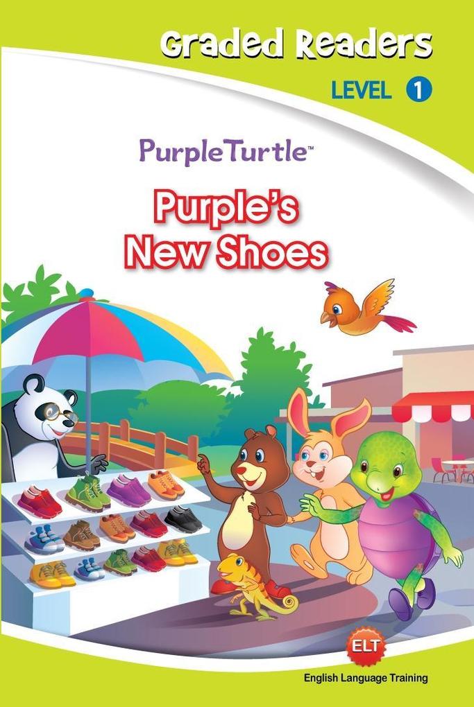 Purple‘s New Shoes (Purple Turtle English Graded Readers Level 1)