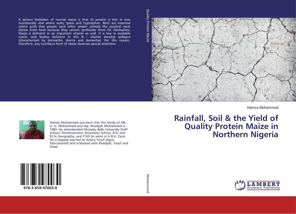 Rainfall Soil & the Yield of Quality Protein Maize in Northern Nigeria