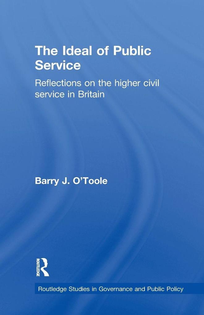The Ideal of Public Service