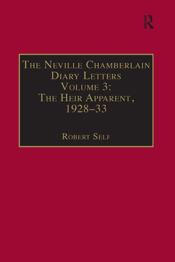 The Neville Chamberlain Diary Letters