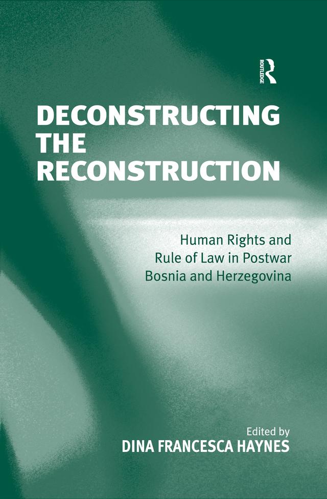 Deconstructing the Reconstruction