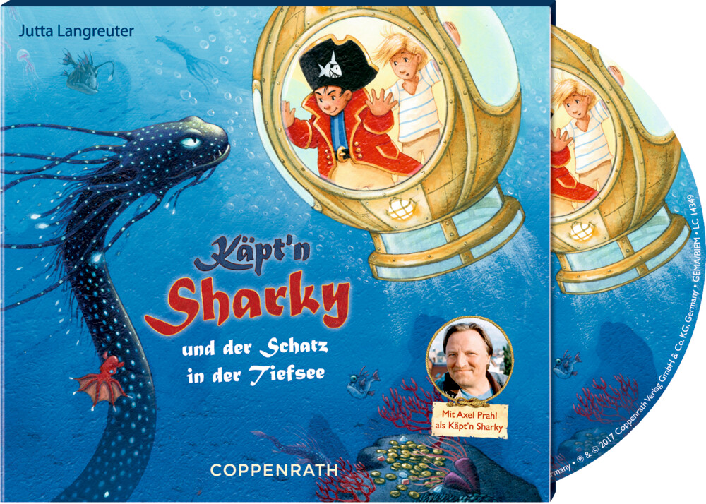 Käpt‘n Sharky und der Schatz in der Tiefsee (CD)