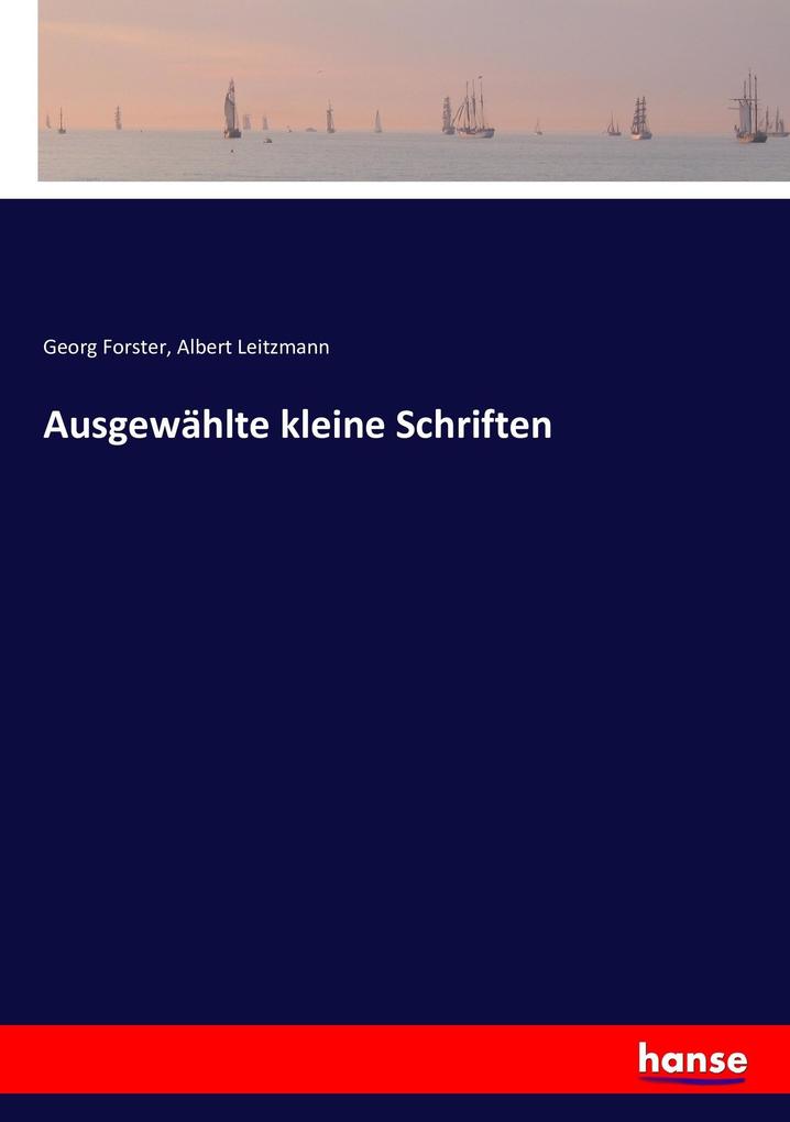 Ausgewählte kleine Schriften