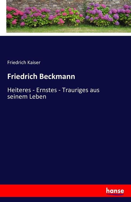 Image of Friedrich Beckmann