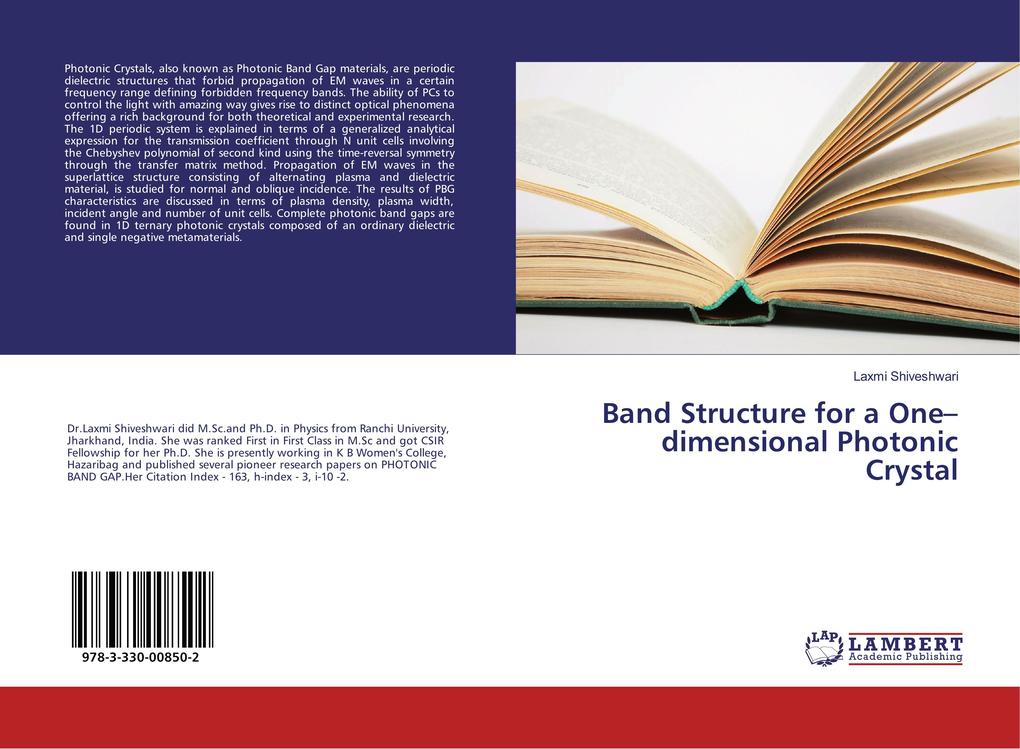Band Structure for a Onedimensional Photonic Crystal