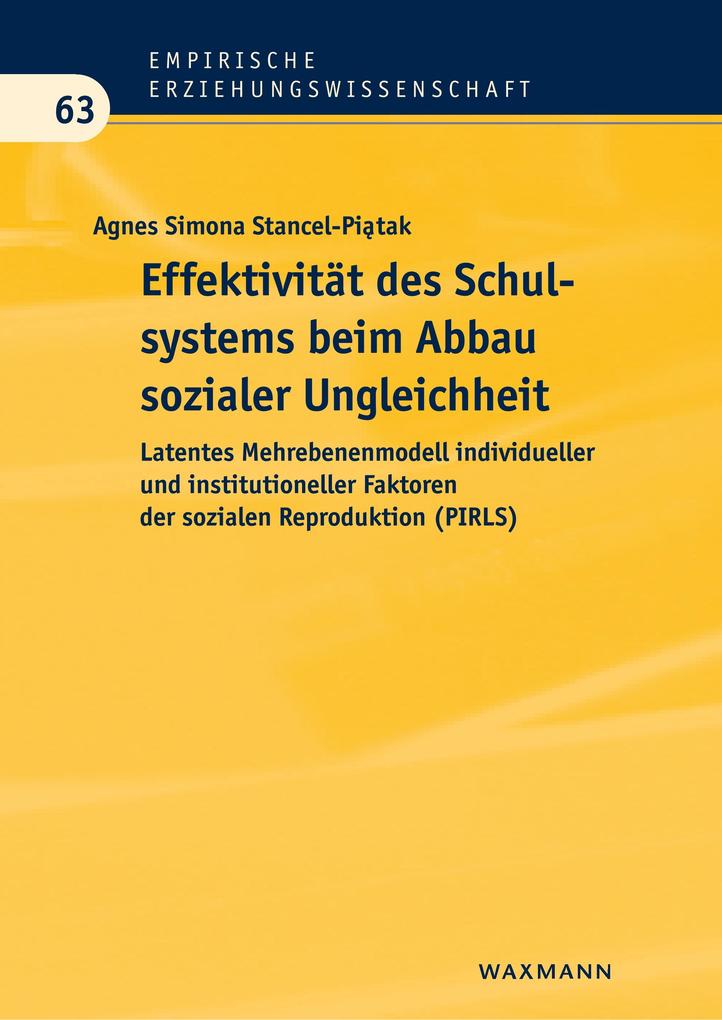 Effektivität des Schulsystems beim Abbau sozialer Ungleichheit
