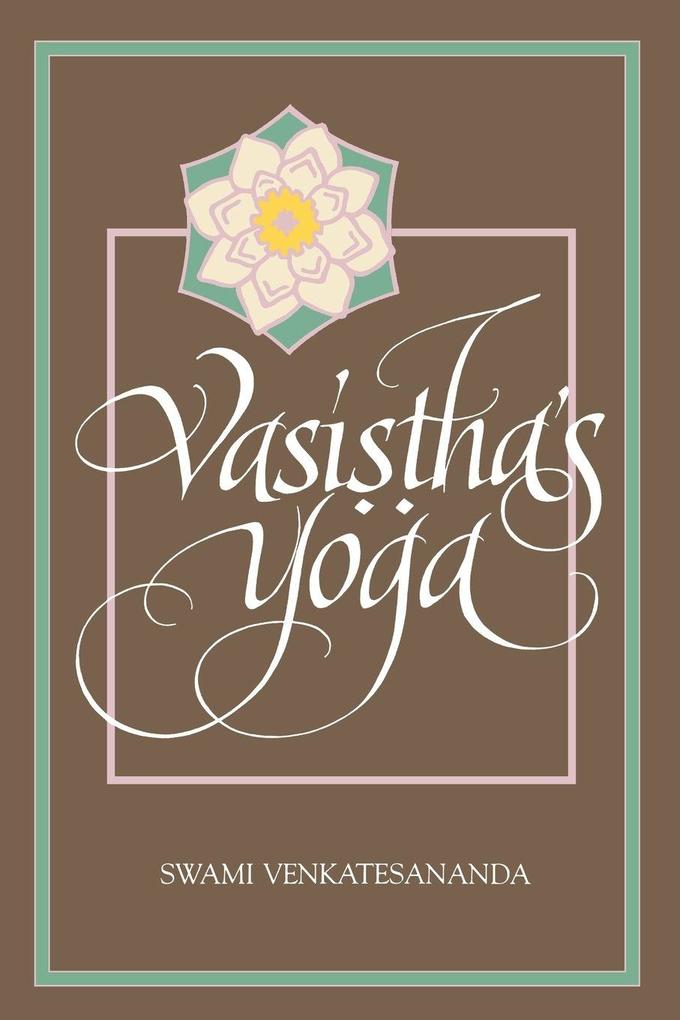 Suny Press Vasiha's Yoga