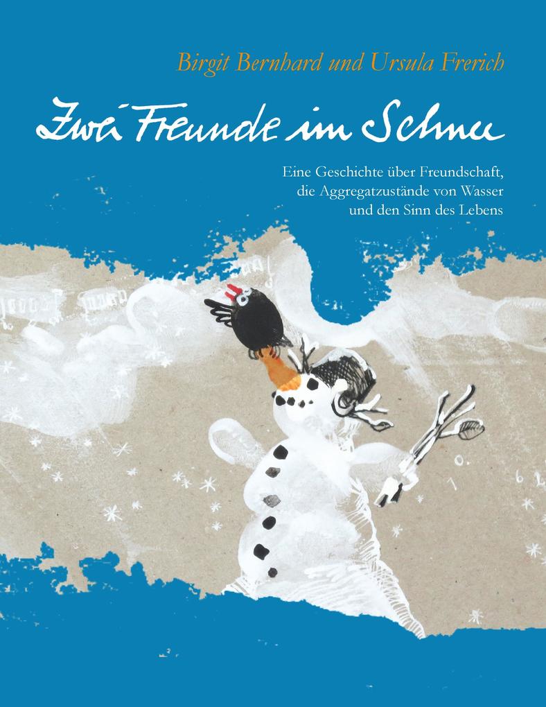 Zwei Freunde im Schnee