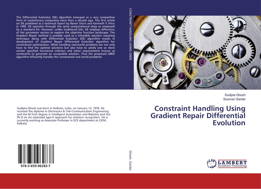 Constraint Handling Using Gradient Repair Differential Evolution