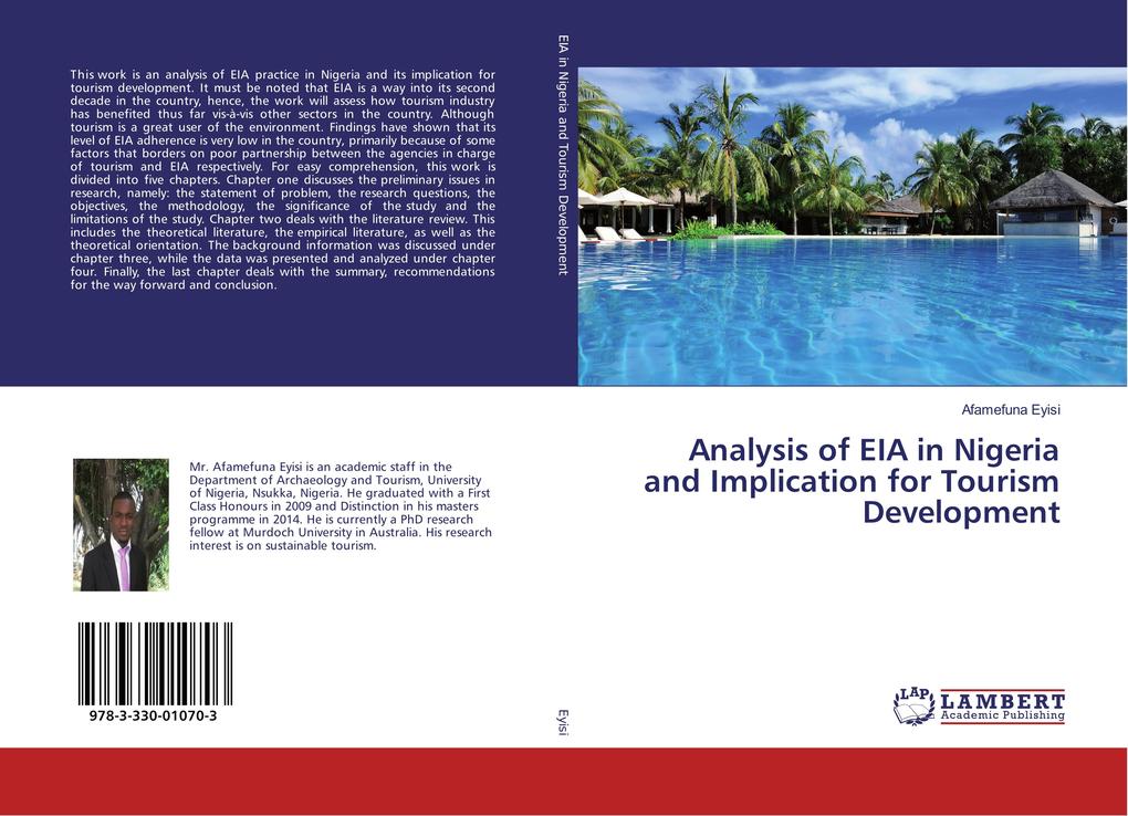 Analysis of EIA in Nigeria and Implication for Tourism Development