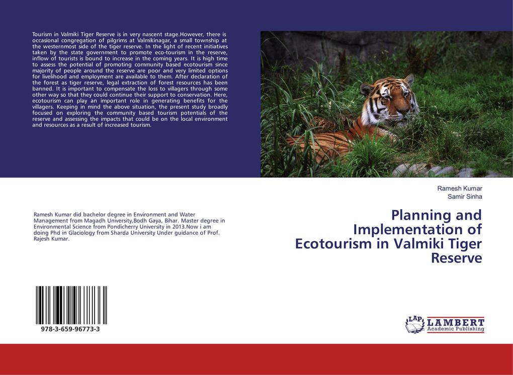 Planning and Implementation of Ecotourism in Valmiki Tiger Reserve