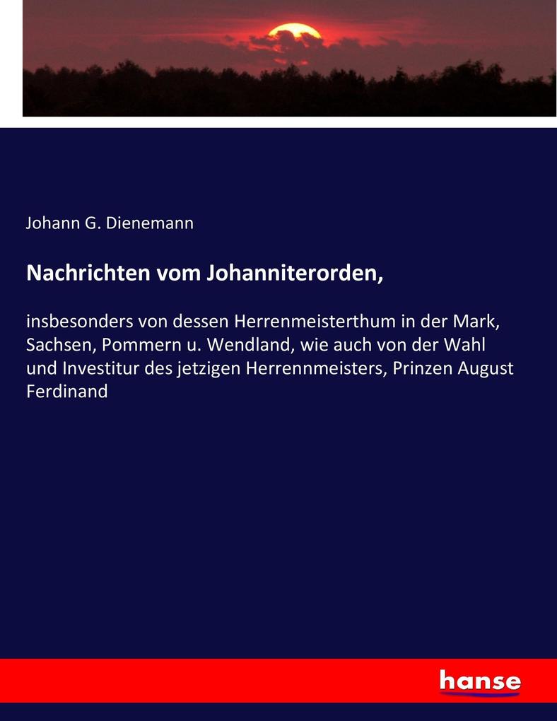 Nachrichten vom Johanniterorden