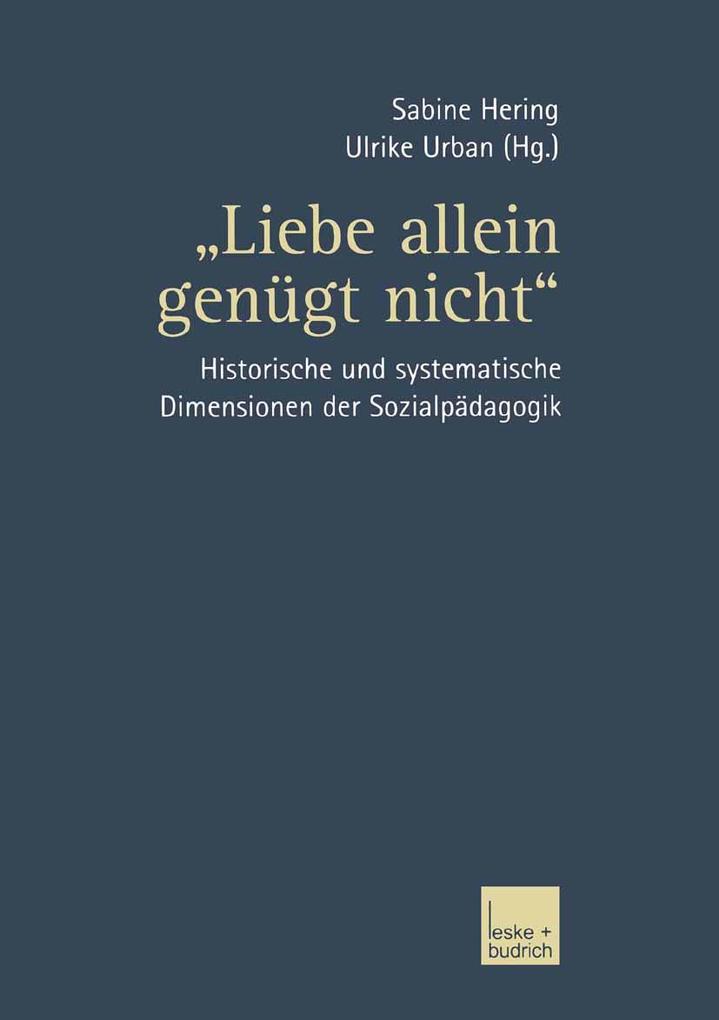 'Liebe allein genügt nicht'