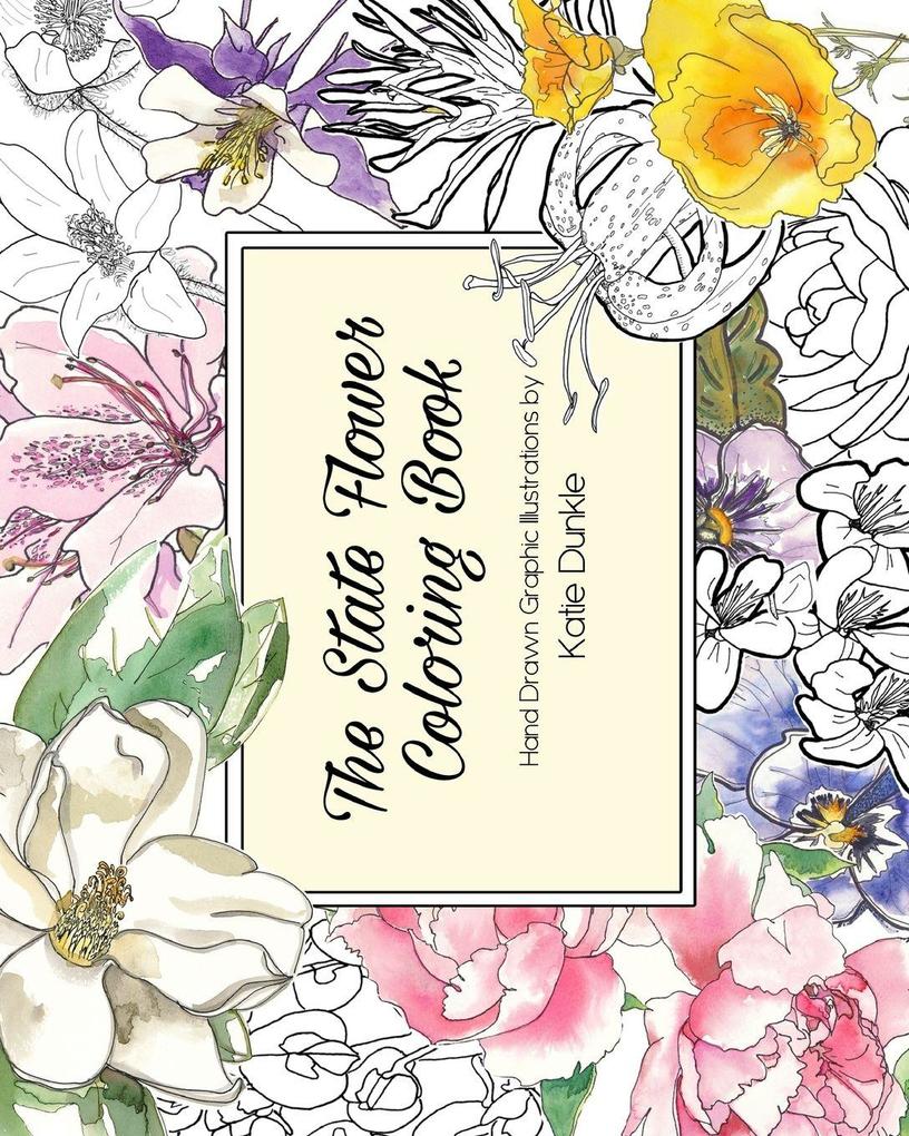 The State Flower Coloring Book