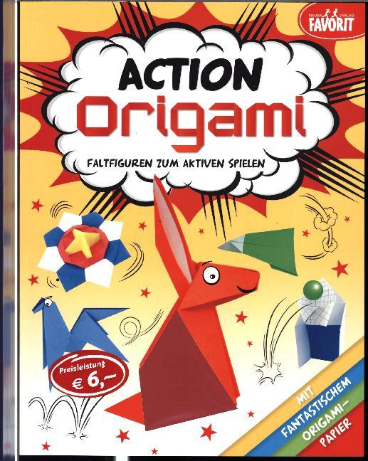 Image of Action Origami - Faltfiguren zum aktiven Spielen