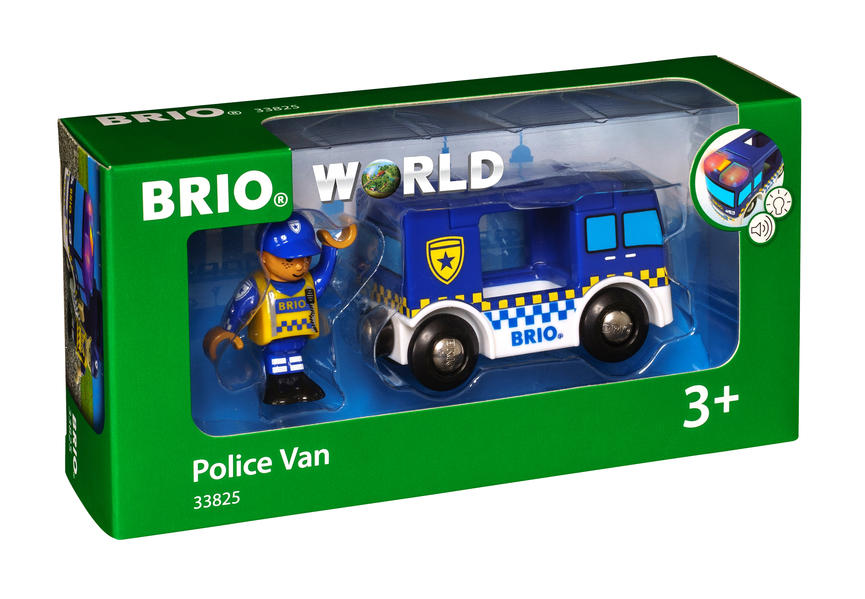 Image of BRIO - Polizeiwagen mit Licht und Sound