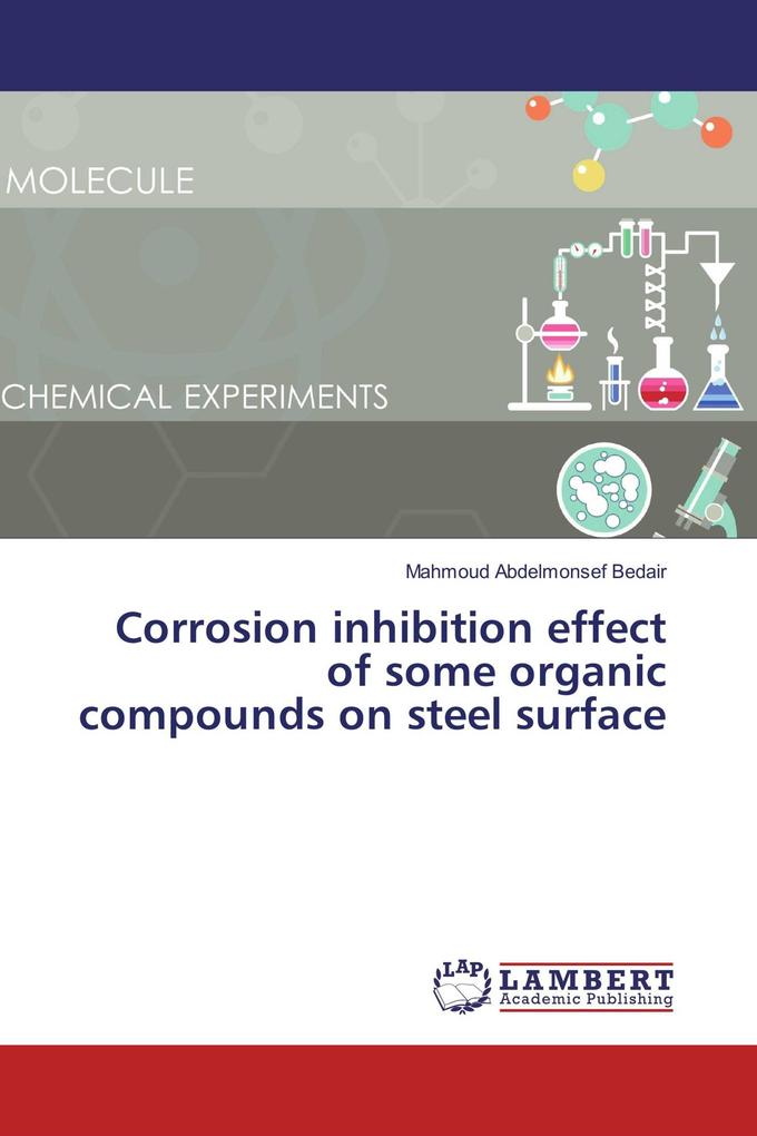 Corrosion inhibition effect of some organic compounds on steel surface