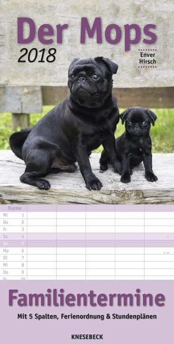 Der Mops 2018 Familienplaner als Kalender Der Mops 2018 Familienplaner als Kalender