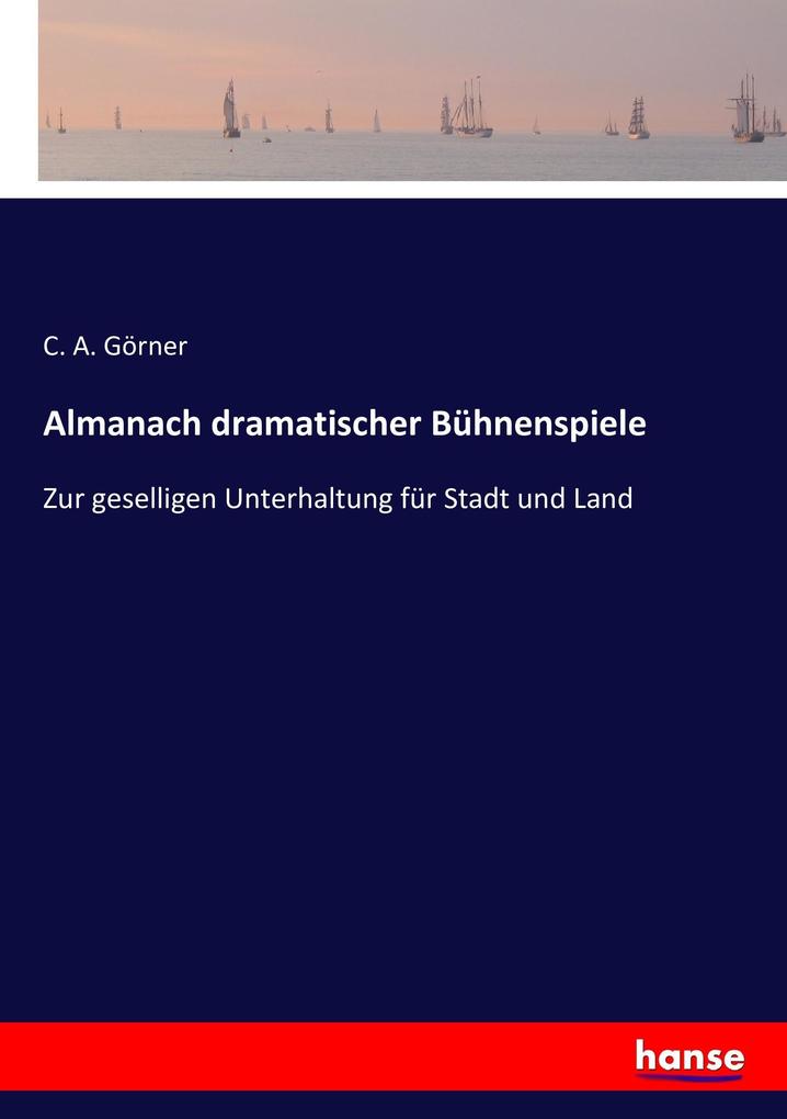 Almanach dramatischer Bühnenspiele