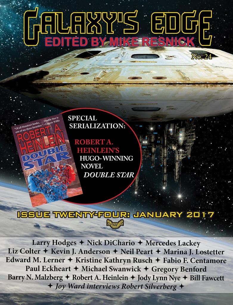 Galaxy‘s Edge Magazine: Issue 24 January 2017 (Serialization Special: Heinlein‘s Hugo-winning Double Star)