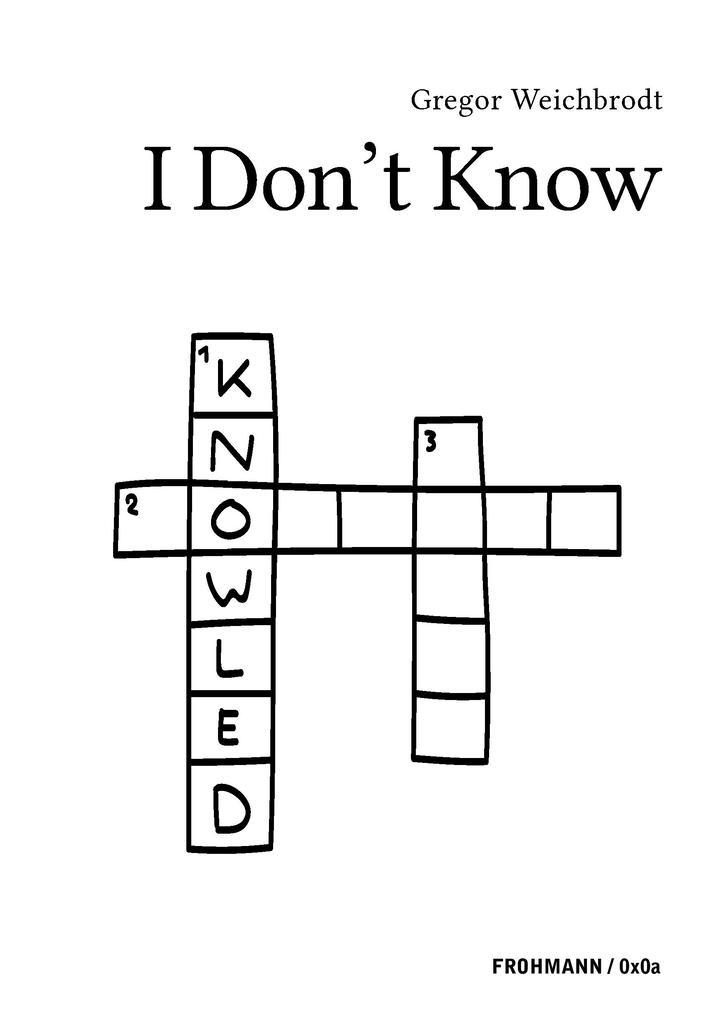 I don't know