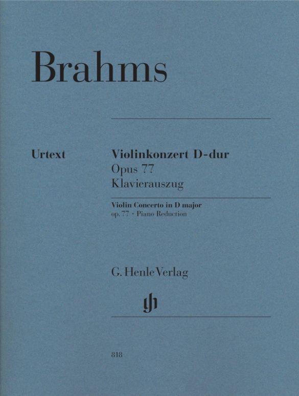 Brahms Johannes - Violinkonzert D-dur op. 77