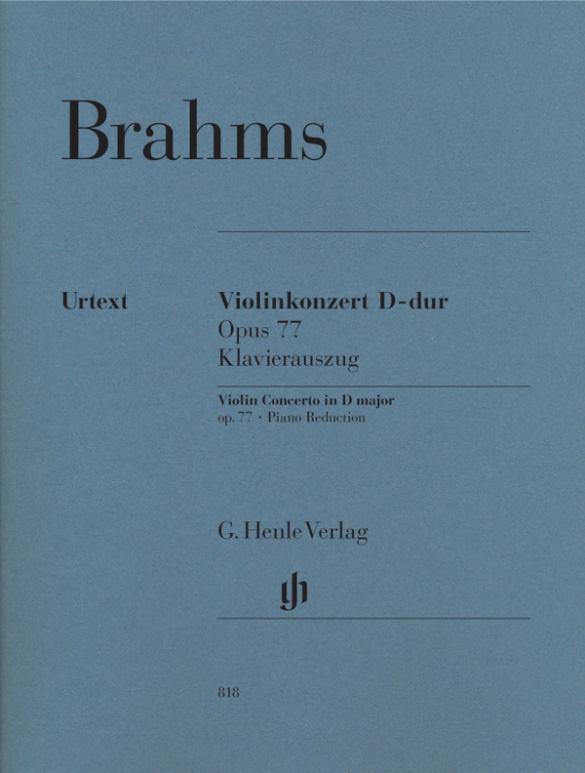 Brahms Johannes - Violinkonzert D-dur op. 77